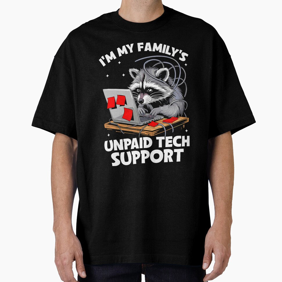 I'm My Family's Unpaid Tech Support Tech Guy Meme Graphic by averyfisher