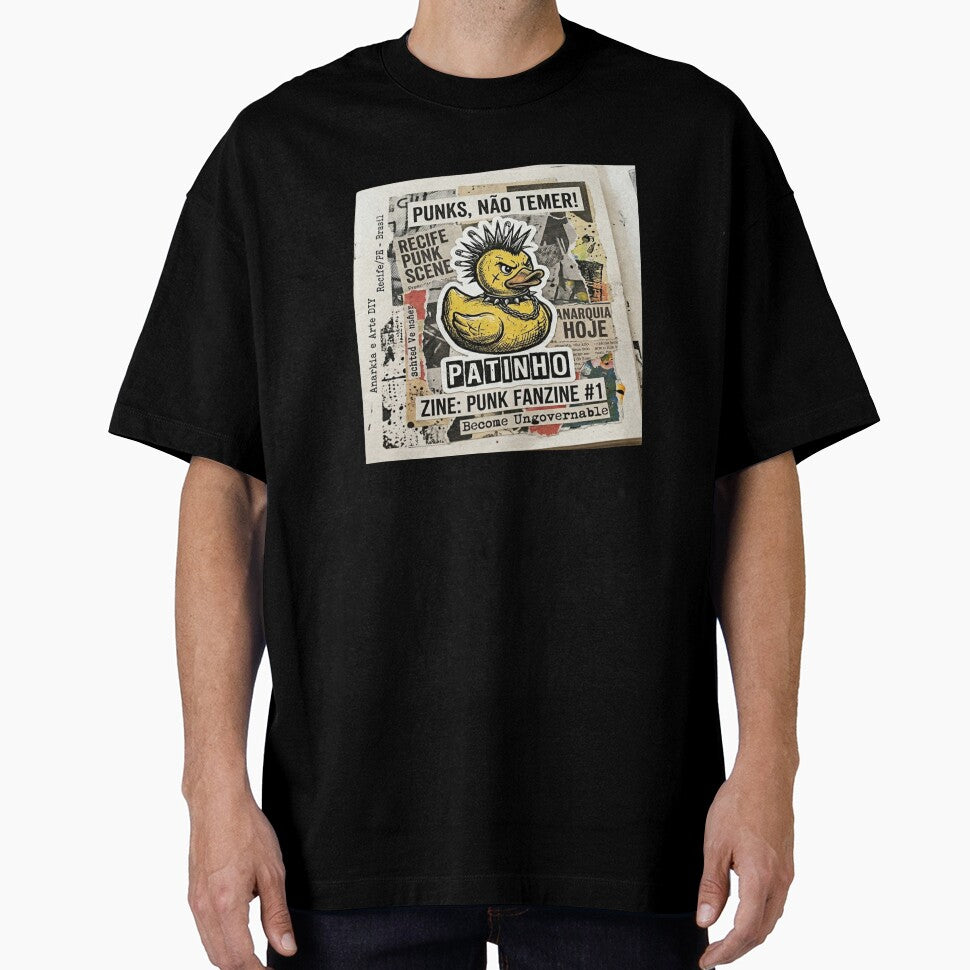 Punk Rock Rubber Duck Zine Aesthetic Sticker by Mochi-Sprites