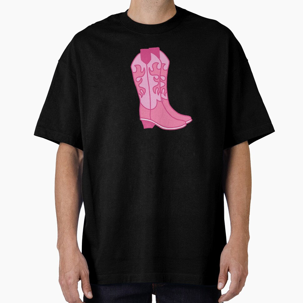 Pink Cowgirl Boots by retrorangerr