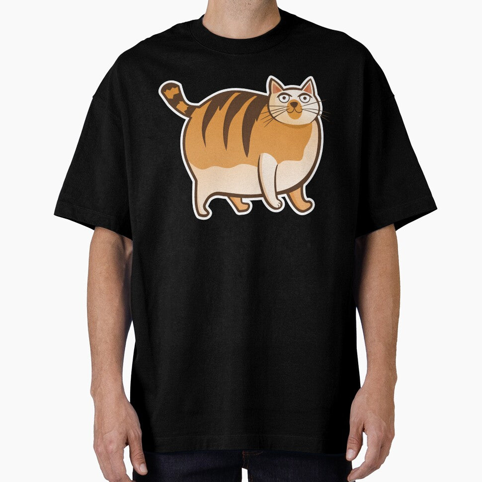 Fat Cat vector Design by Vector Vibes