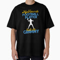 My Favorite Football Player Calls Me Grammy Grandparents by MagicSD Designs
