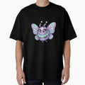 Lavender Shimmering Celestial Winged Chibi by Emegan Print Art