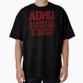 ADHD In a World Full of Distractions RED by ElectraW