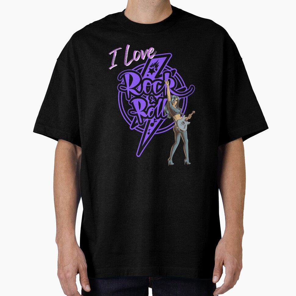 I Love Rock & Roll - Purple, Dark by Mean-Musician