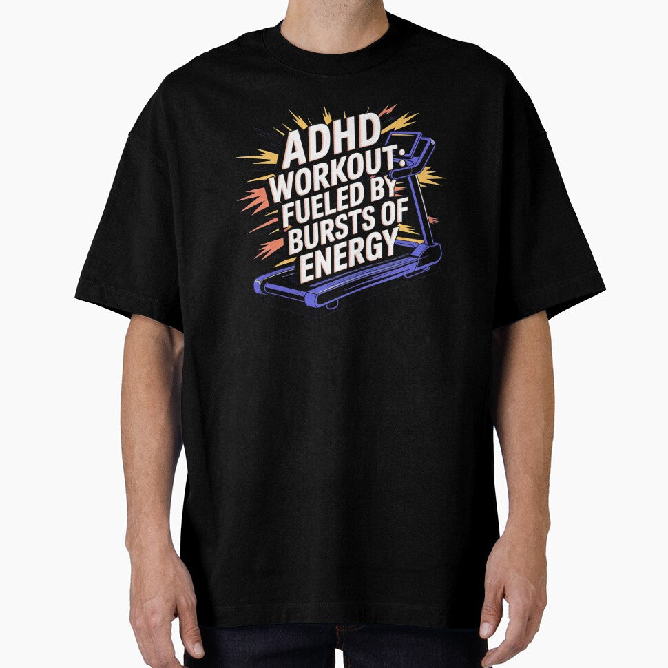 ADHD workout, fueled by bursts of energy, ADHD fitness by NoetherSym