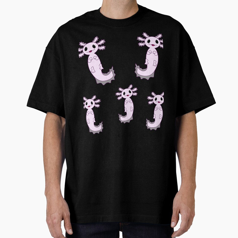 Cute Pink Amphibian - My Spirit Animal is an Axolotl by DiensDesign