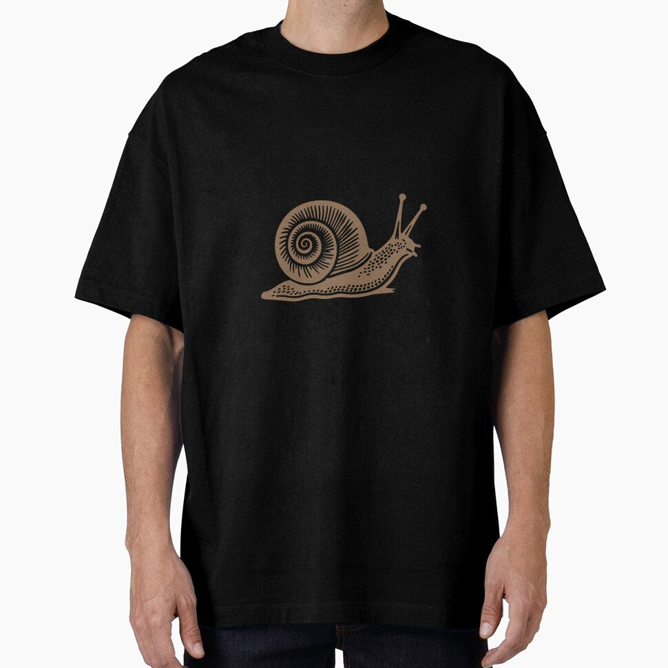 Minimalist Snail Design by JollyCritters