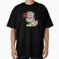 Coquette Vintage Cat with rose by Pixiedrop