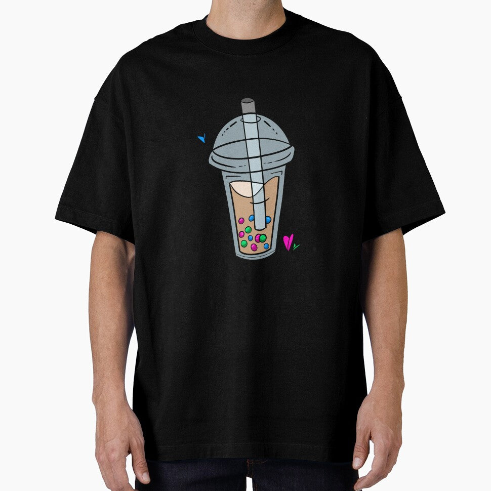 Polysexual Pride Bubble Tea by CJ Vanderbeek