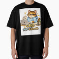 CEO of Naps & Emails – Work From Home Cat Boss Funny Sticker by VibeVauilt
