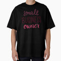 Small Business Owner Hand Lettered Design - Raspberry and Pink by annedesignco