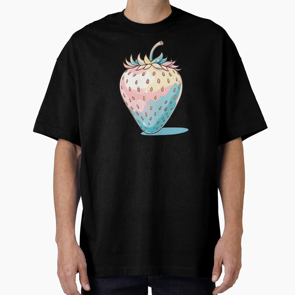 Retro Strawberry: Rainbow Colors by Claustronautas