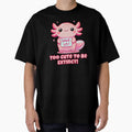Cute Axolotl Sticker Too Cute To Be Extinct by SaavedraDesign