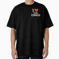 I HEART THE COACH (Soccer, White Letters) by SoftChaosCo.