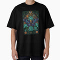 Mystic celestial luna moth maximalist art nouveau by RBCTk