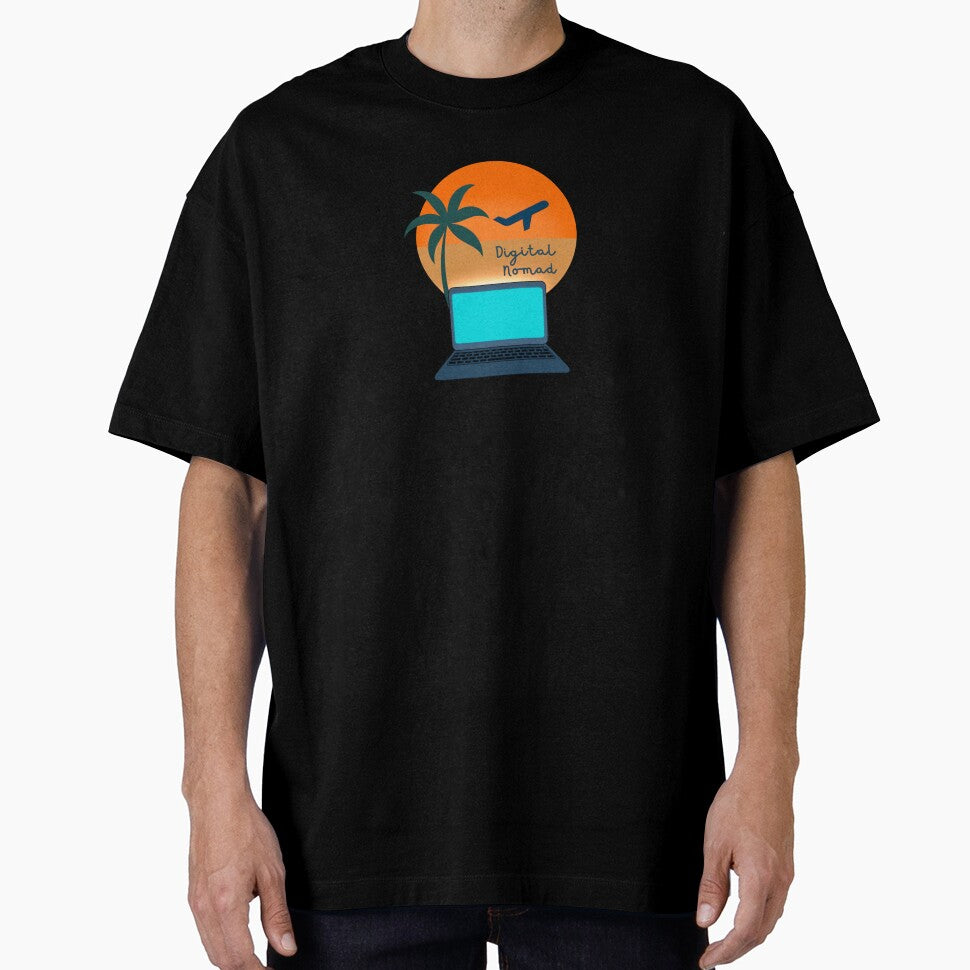 Digital Nomad Sunset Travel Design by Yogabyadeola