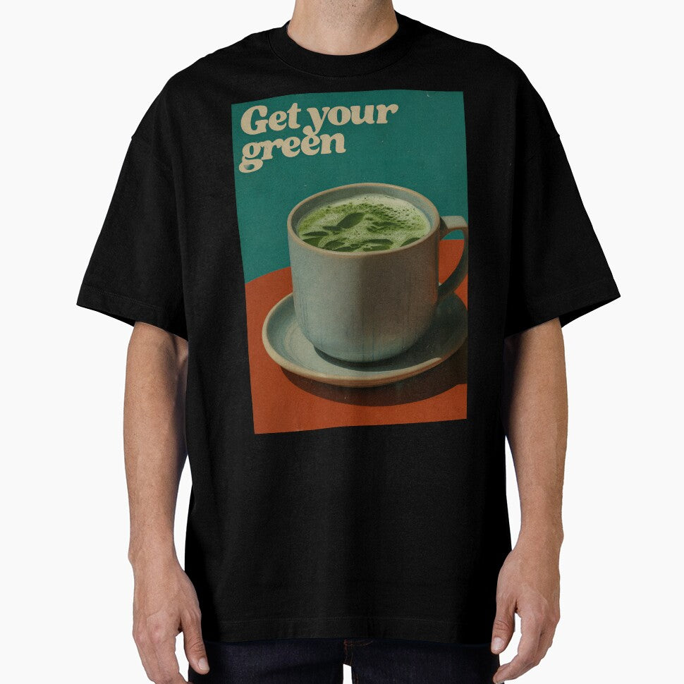 Get Your Green Matcha – Aesthetic Tea Lover Design by Rangmanch