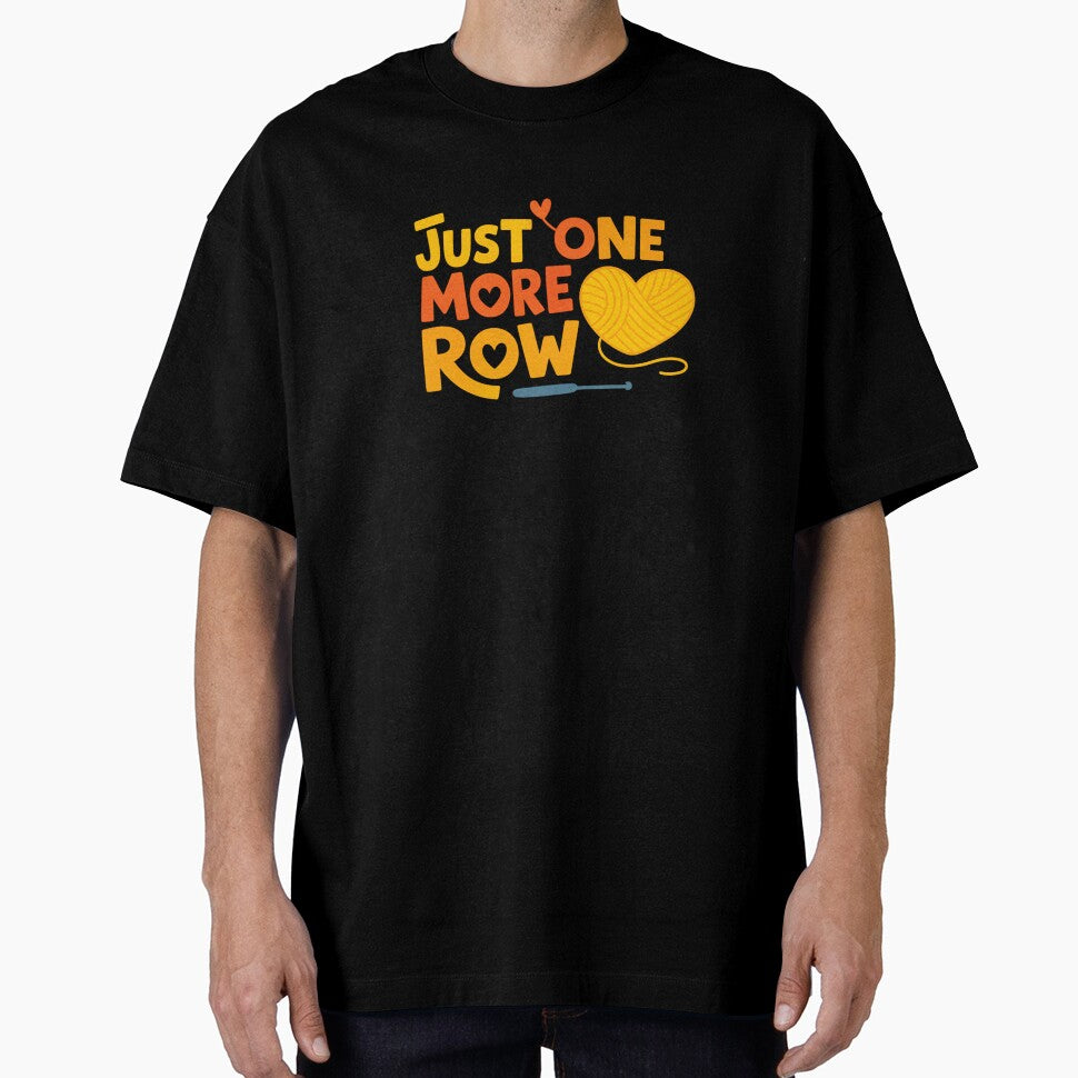 Just One More Row Crochet Lover – Crochet Quote by artcultreone