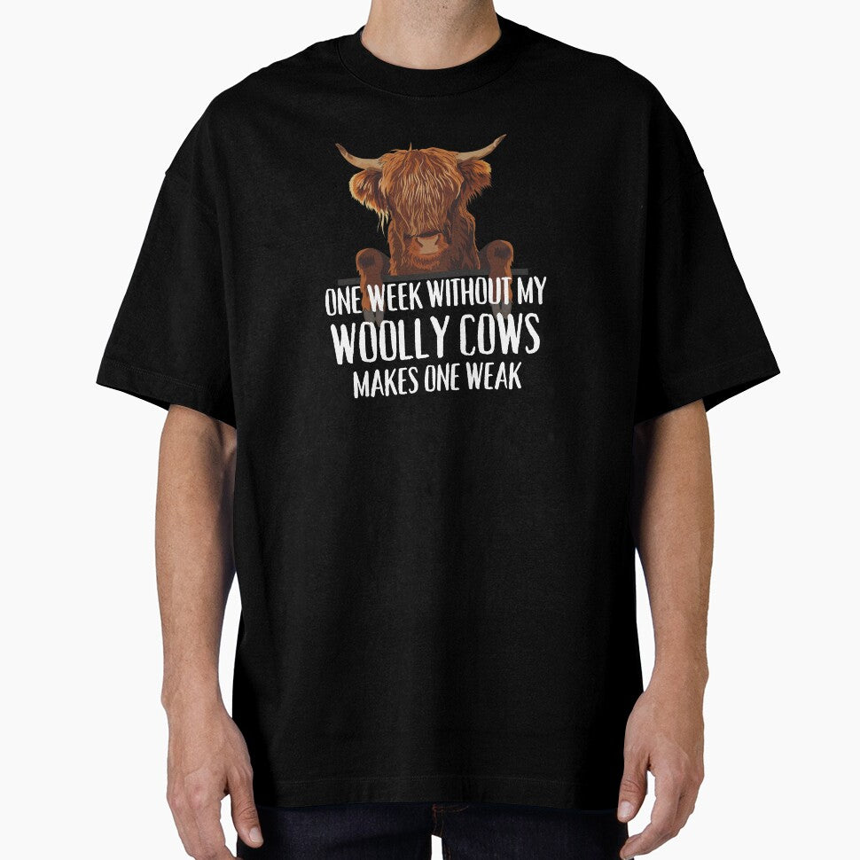 Woolly Brown cows Highland Cow humor by FarmsteadAcers