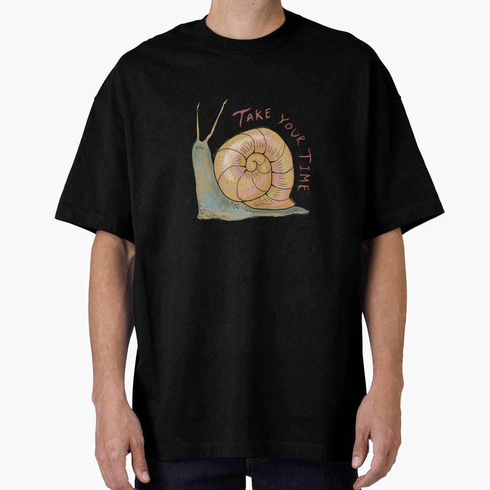 Take your time - Snail by Art by AddiJo