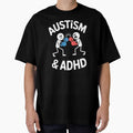 Autism and ADHD Stickmen Boxing Funny Neurodivergent Gift by Say It With Ink