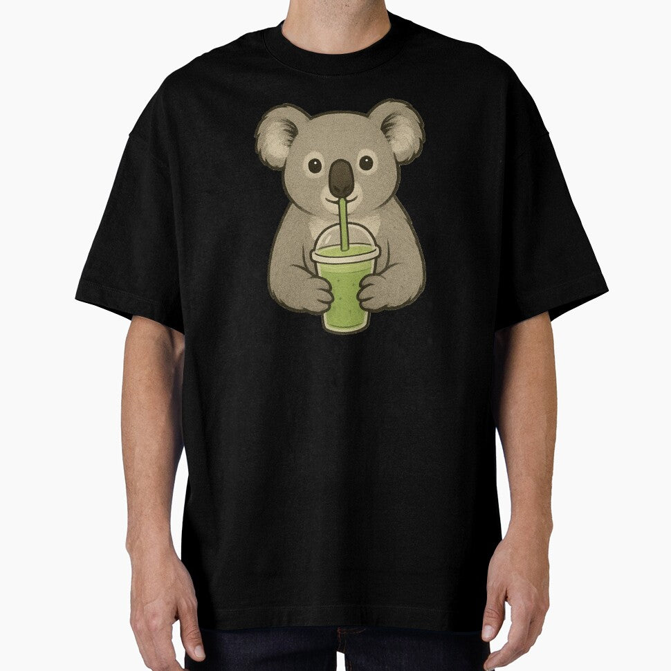 drink matcha with cute koala by Ach&Koor