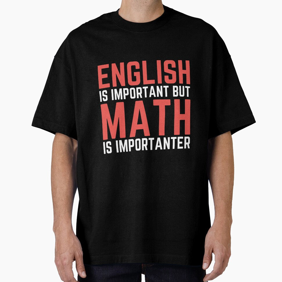 English Is Important But Math Is Importanter by hachemi riadh