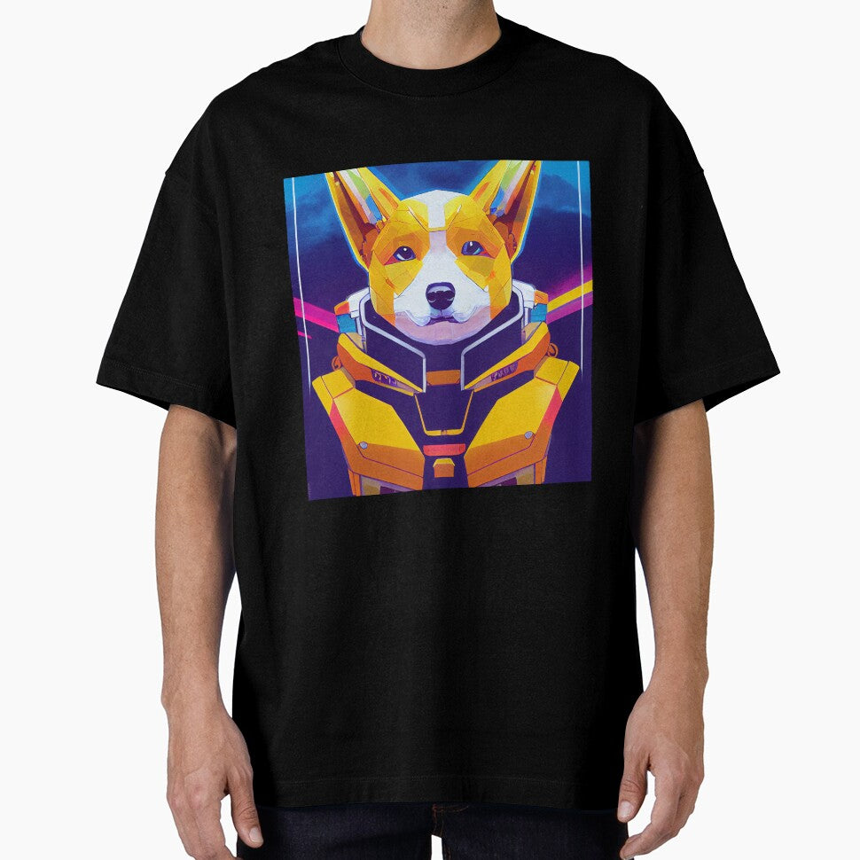 Awesome Corgi as retro anime by Studiowatermars