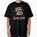Yall Were Feral But I Am Too Love You Funny Coquette Raccoon by AnnDesignStudio