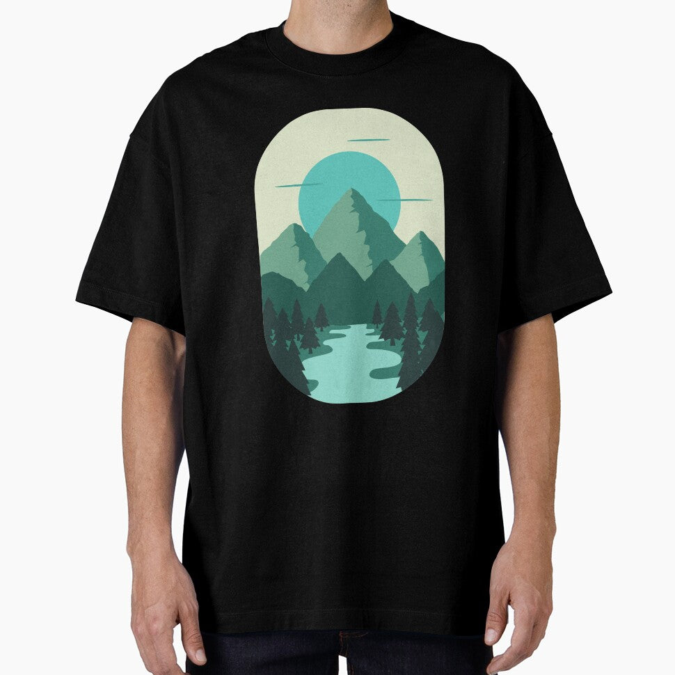 Mountains and Lake, Forest, Into the Wild by bluesky26