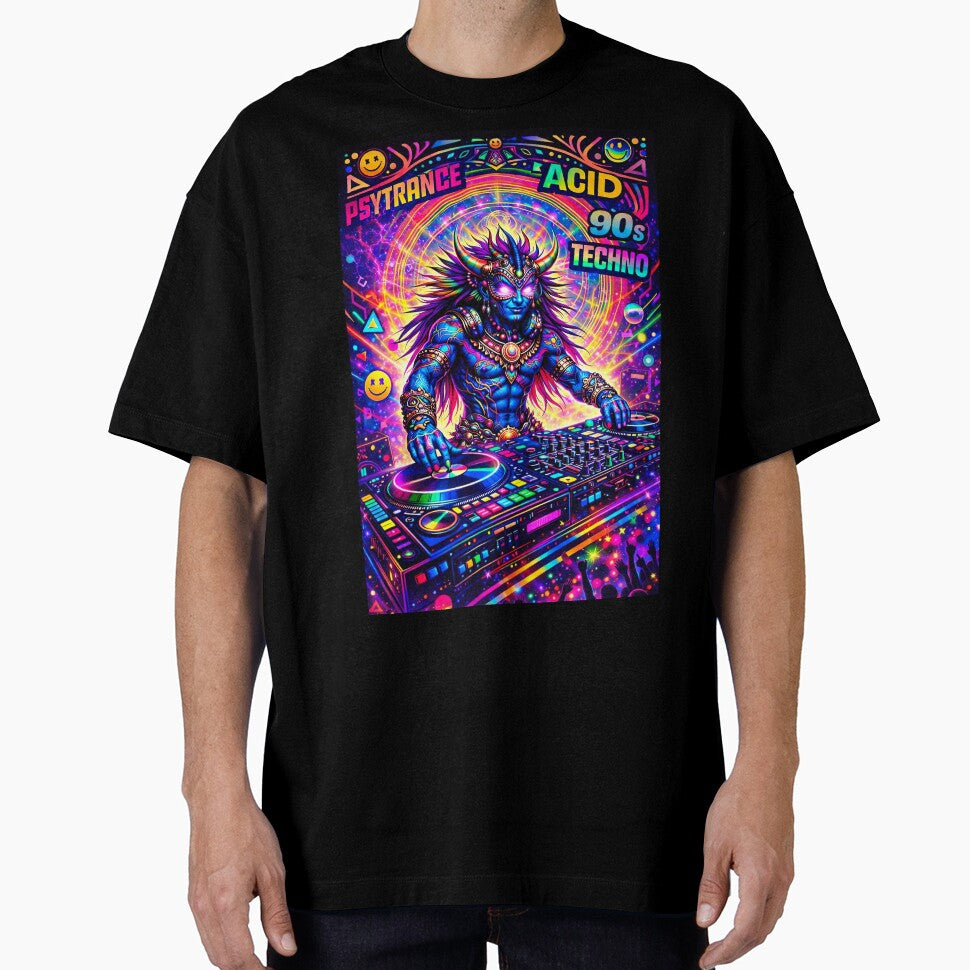 Cosmic Psytrance DJ – Acid 90s Techno Neon Festival by Dominik1994