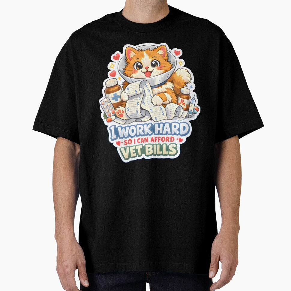 I Work Hard So I Can Afford Vet Bills – Funny Cat Vet Life by Bettybee00
