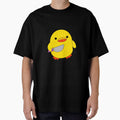 duck holding knife by neodrip