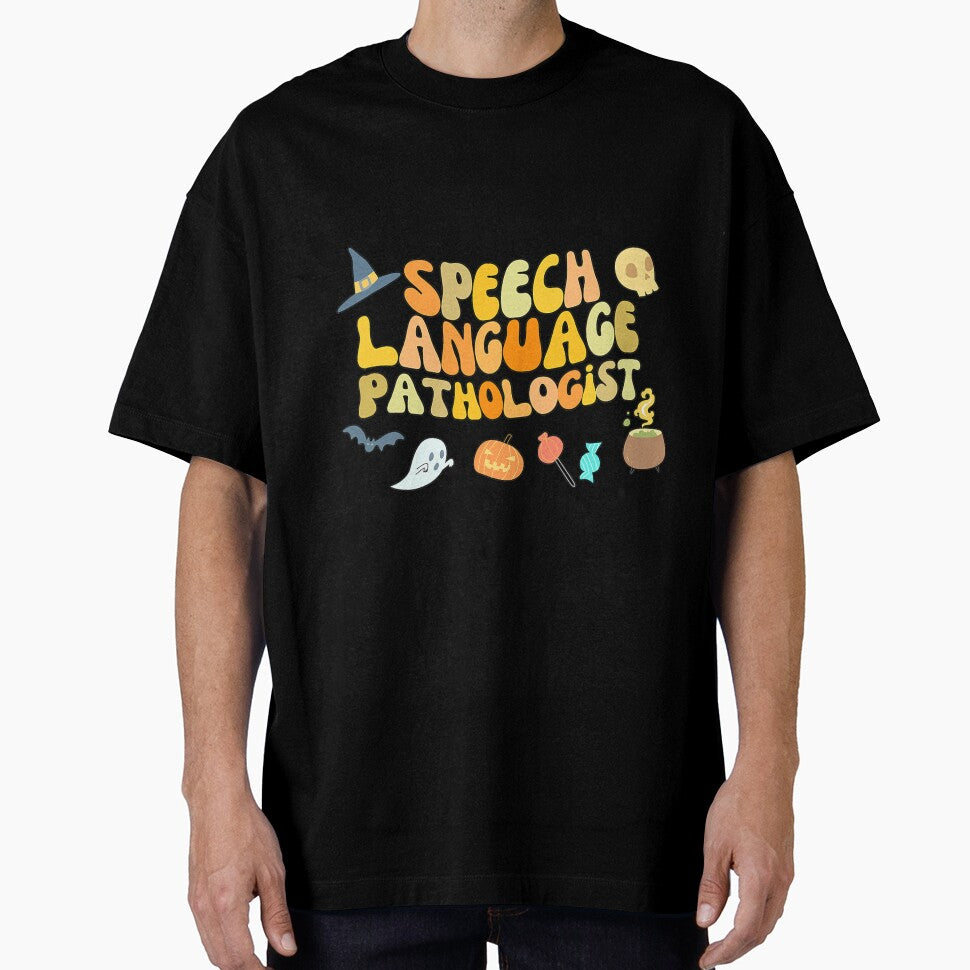 Speech Language Pathology Retro Halloween Speech Therapy by nonstopnightlif
