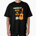 Fueled By Coffee And Music Funny Coffee Lover Music Lover Design by Joyful-Pixel