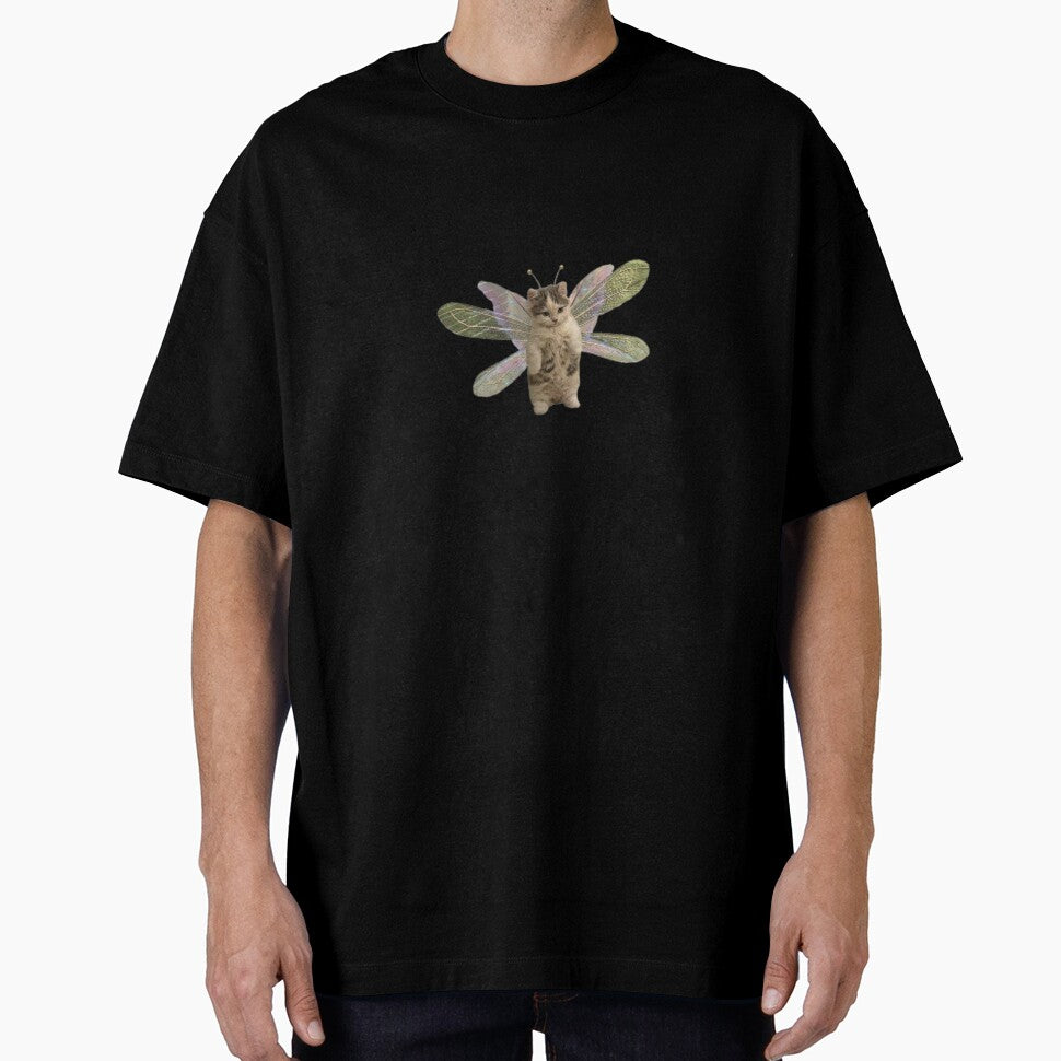 Whimsical Calico Fairy Kitten Standing by ogduckboy