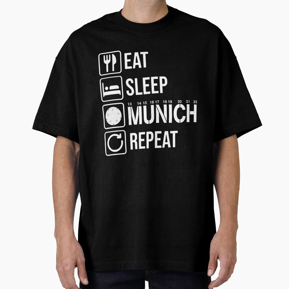 Football eat sleep munich by smallcatvn