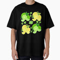 Cute retro Lemons and limes, citrus pattern by hollycooper