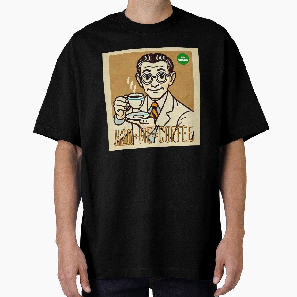 Retro Coffee Lover’s Equation Art by peach-lab01