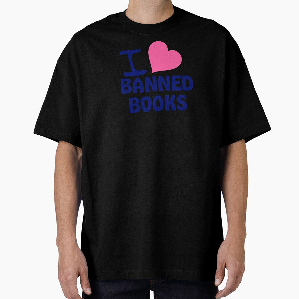 I Love Banned Books | Book Aesthetic | Banned Books | Anti Censorship | Bookish | Book Girl | Book Aesthetic by ShoniwDesigns
