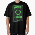 Acid Techno - Melting Smiley Rave Art by ThePromptStudio