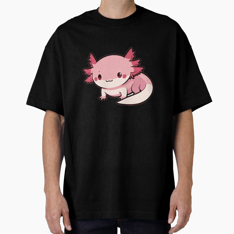 Pink axolotl by LoveLabDesign