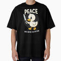 Peace was never an option Funny Duck Design by InkCraftHouse