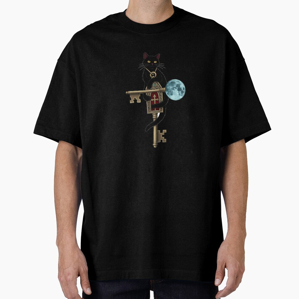 Black Cat Chapel Key by IllumeInk