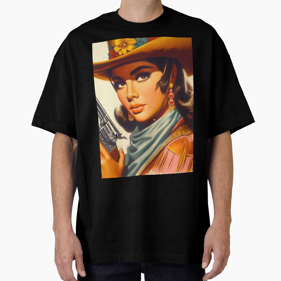 Retro Western Girl by PulpVintage