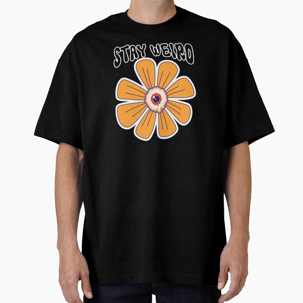 Stay Weird Eyeball Flower by LagomCreative