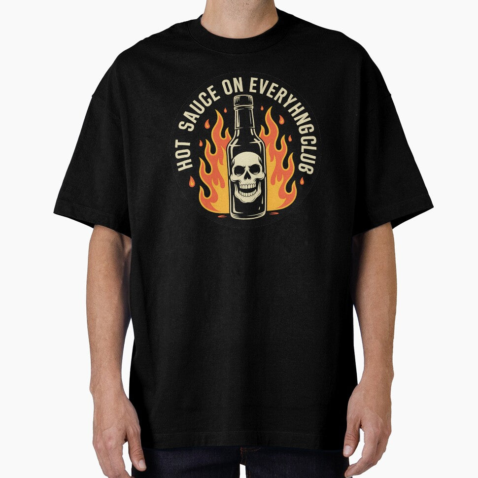 Hot Sauce On Everything Club – Spicy Skull Bottle by Haji  Kamora