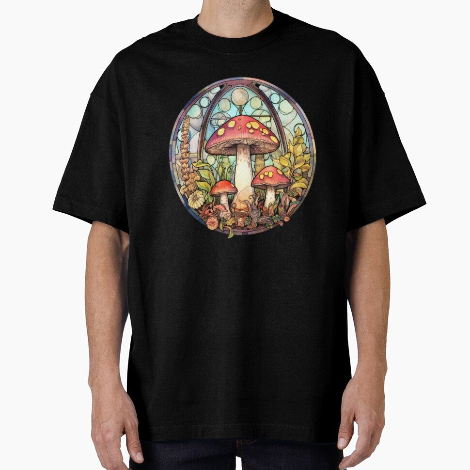 Mushroom Stained Glass by OutbreakDesigns