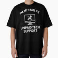 Family's Unpaid Tech IT Support Funny Computer Engineer by averyfisher