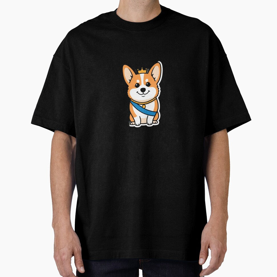 Corgi Mom Shirt — Fluffy Butt Fan Club President — Funny Corgi Gift For Her by Happy Hues